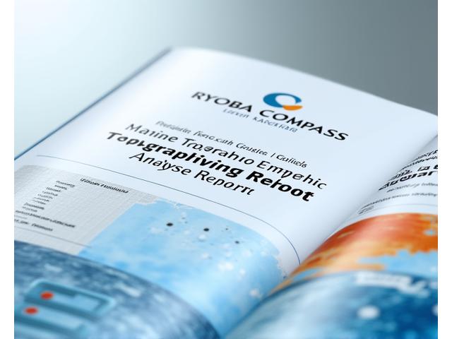 専門的な分析データ、グラフ、図表を含む詳細な地形解析レポートの表紙