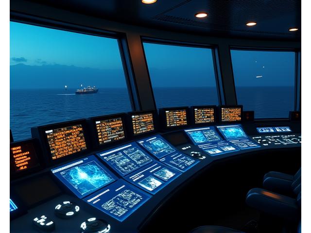 夜間航行中の漁船の安全航行ダッシュボード